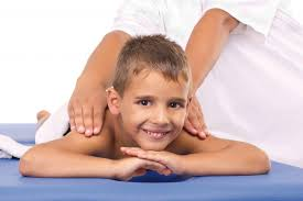детский массаж шеи