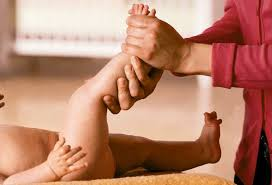 массаж ног для детей